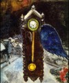 Horloge avec Aile Bleue contemporaine Marc Chagall